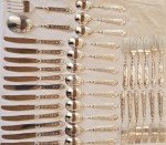 Vintage Silverplate Flatware Set for Twelve