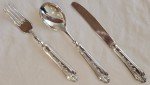 Vintage Silverplate Flatware Set for Twelve