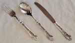 Vintage Silverplate Flatware Set for Twelve