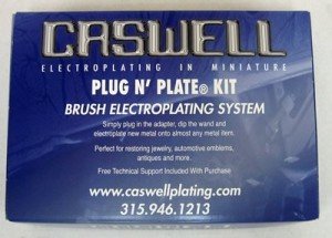 Caswell Silver Plating Electroplating Kit