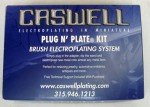 Caswell Plug N’ Plate Brass Plating Kit