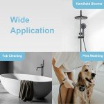 Matte Black 120-Inch Kink-Free Shower Hose