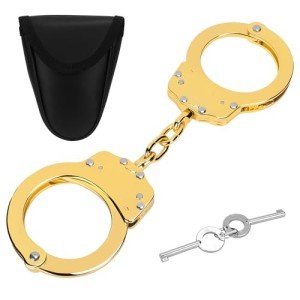 Electroplating Kit: Double Lock Handcuffs Set
