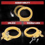 Electroplating Kit: Double Lock Handcuffs Set