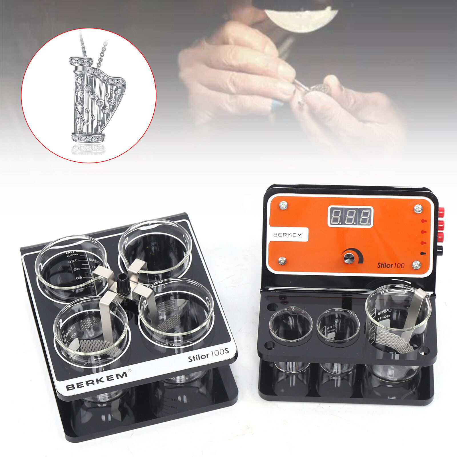 Adjustable Voltage Electroplating Kit for Jewelry - 3A
