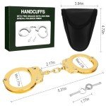 Electroplating Kit: Double Lock Handcuffs Set