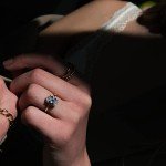 Lemon Grass 3.5ct Oval Engagement Ring in Silver