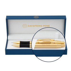 Personalized 18K Gold Plated Pen and Pencil Set