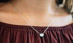 Opal Necklace in 925 Sterling Silver & Gold