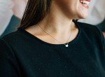 Opal Necklace in 925 Sterling Silver & Gold