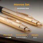 Personalized 18K Gold Plated Pen and Pencil Set