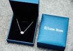 Opal Necklace in 925 Sterling Silver & Gold