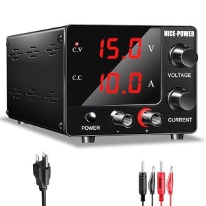 Adjustable 0-30V Power Supply with LED Display