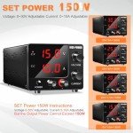 Adjustable 0-30V Power Supply with LED Display