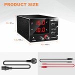Adjustable 0-30V Power Supply with LED Display