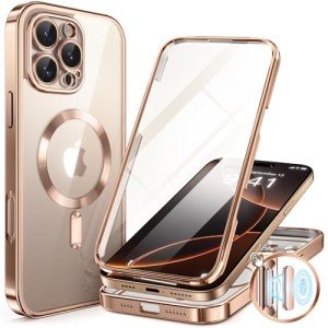 Magnetic Electroplating Case for iPhone 16 Pro