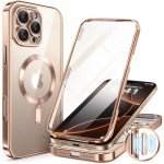 Magnetic Electroplating Case for iPhone 16 Pro