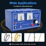 30A Gold Plating Machine for Jewelry Electroplating