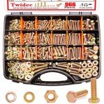 Heavy Duty Metric Bolt and Nut Assortment Kit