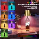 RGB Wireless Bottle Lamp with Remote Control