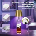 RGB Wireless Bottle Lamp with Remote Control