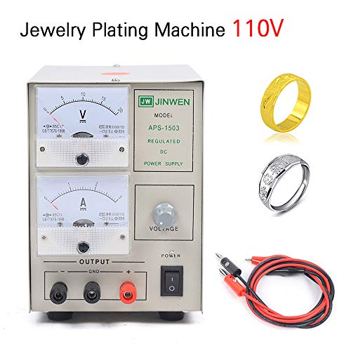 Portable Electroplating Kit for Jewelry - Silver/Gold Plating