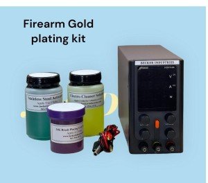 Gold Plating Kit for Firearms with 24K Gel