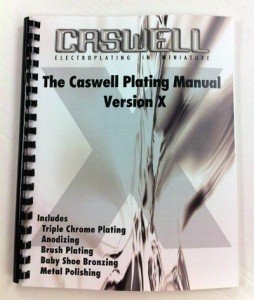 Mini Electroplating Kit with Caswell Manual Version 9