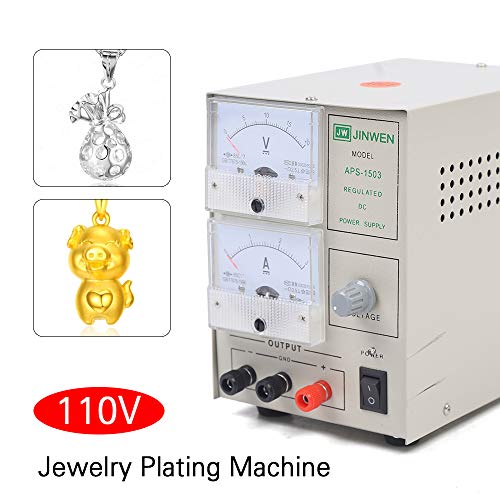 Portable Electroplating Kit for Jewelry - Silver/Gold Plating