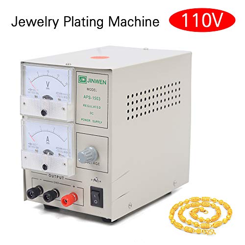Portable Electroplating Kit for Jewelry - Silver/Gold Plating