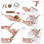 Gold Leaf Pendant Light for Kitchen Island