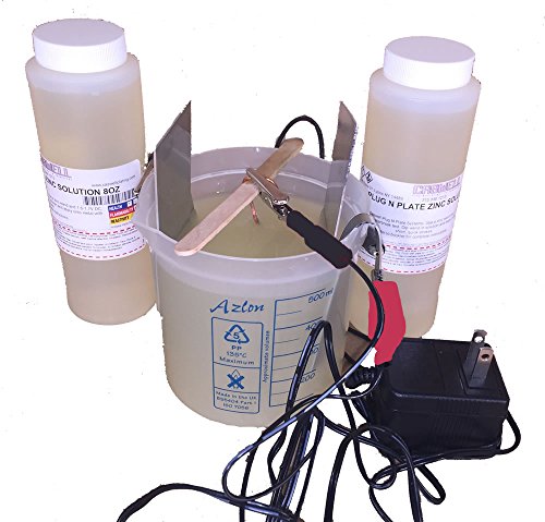 Caswell Zinc Plating Kit - Electroplating Solution