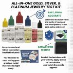 Gold & Silver Jewelry Test Kit for Precious Metals