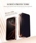 iPhone 16 Pro Max Magnetic Case with Privacy Protector