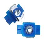 Abeicy 3/8"-16 Twist Tab Strut Channel Nuts - 100 Pack