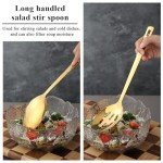 6-Piece Gold Titanium Plated Kitchen Utensil Set