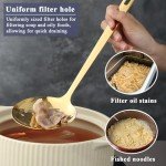 6-Piece Gold Titanium Plated Kitchen Utensil Set