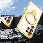 Gold Electroplating Case for Samsung Galaxy S25 Ultra