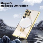 Gold Electroplating Case for Samsung Galaxy S25 Ultra