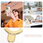 Gold Plating Clear Case for iPhone 14 Pro Max