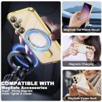 Gold Plating Clear Case for Galaxy S25