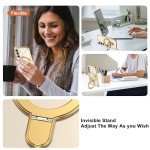 Gold Plating Clear Case for Galaxy S25