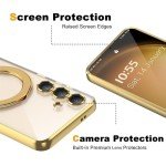 Gold Plating Clear Case for Galaxy S25