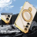 Gold Plating Clear Case for Galaxy S25