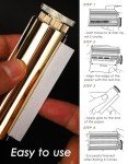 24K Gold Cigarette Rolling Machine for 70mm Papers
