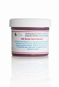 24K Gold Electroplating Kit - 4 oz Gel