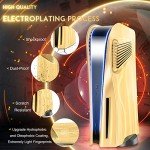 Gold PS5 Face Plates with Cooling Vents