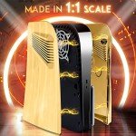 Gold PS5 Face Plates with Cooling Vents