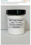 24K Gold Electroplating Solution, 4oz Kit