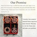 144MHz Copper Flower of Life Pendant Necklace